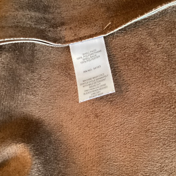 Marc New York Vegan Leather Top Size M - Picture 7 of 9